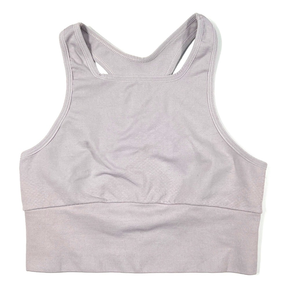 FP Movement Every Single Time Sports Bra Small Lavender Racerback Cutout Active